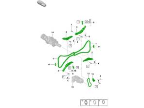 Motordistributiekettingset. Porsche 982 Boxster Spyder 2017>> - 0PB109509B, 0PB109513B, 0PB109252B, 0PB109514A, 0PB109229A, 0PB109508B, 0PB109507E
